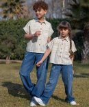 شومیز لینن راه راه رنگی