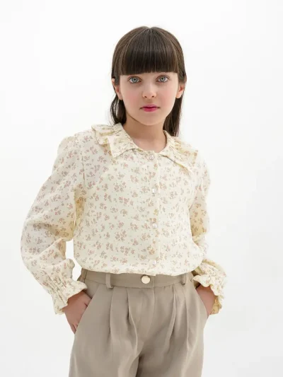 LiLi شومیز موسلین