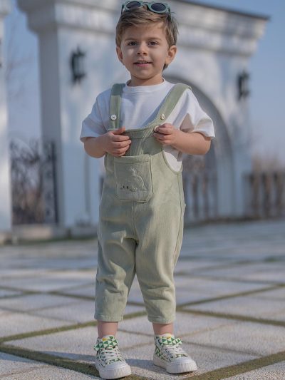 شلوار پیشبندی نرمین