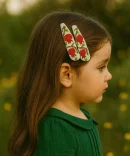 گل سر یلدایی طرح انار